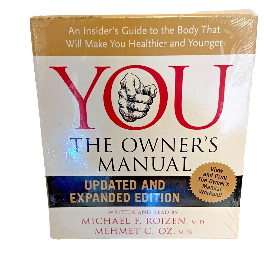 You The Owners Manual Updated & Expanded Audio Dr Roizen Dr Oz 7 CDs NEW Sealed